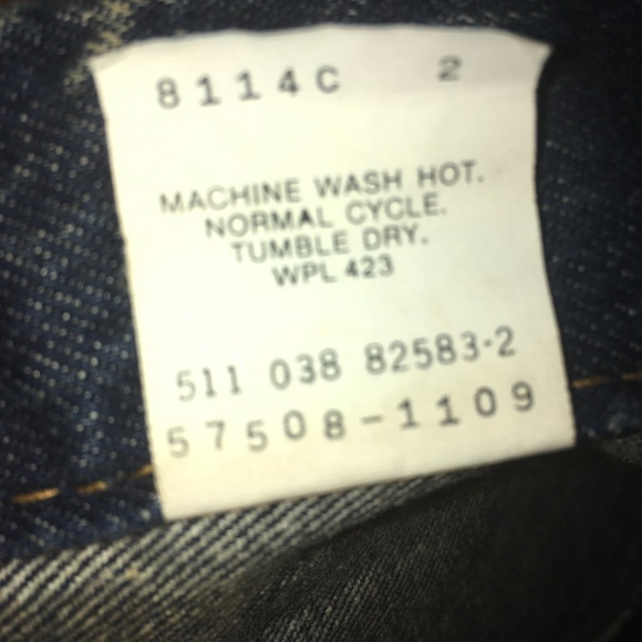 Levi's Vintage 1980's Acid Washed Denim Jacket - Picture 6 of 8